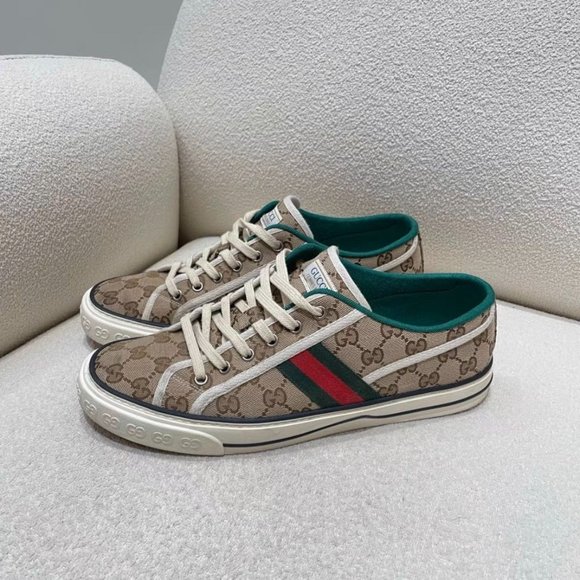 Shoes - Gucci Tennis 1977 Platform Sneaker for women